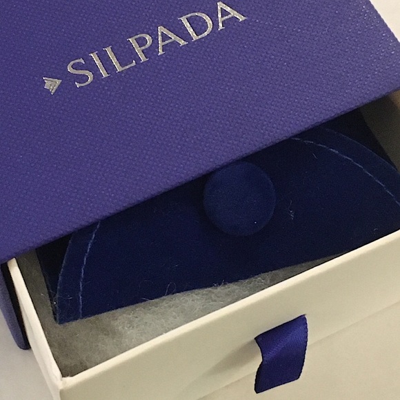 SILPADA Modern Fairytale Sterling Silver 925 Pearl Drop Earrings - Picture 3 of 12